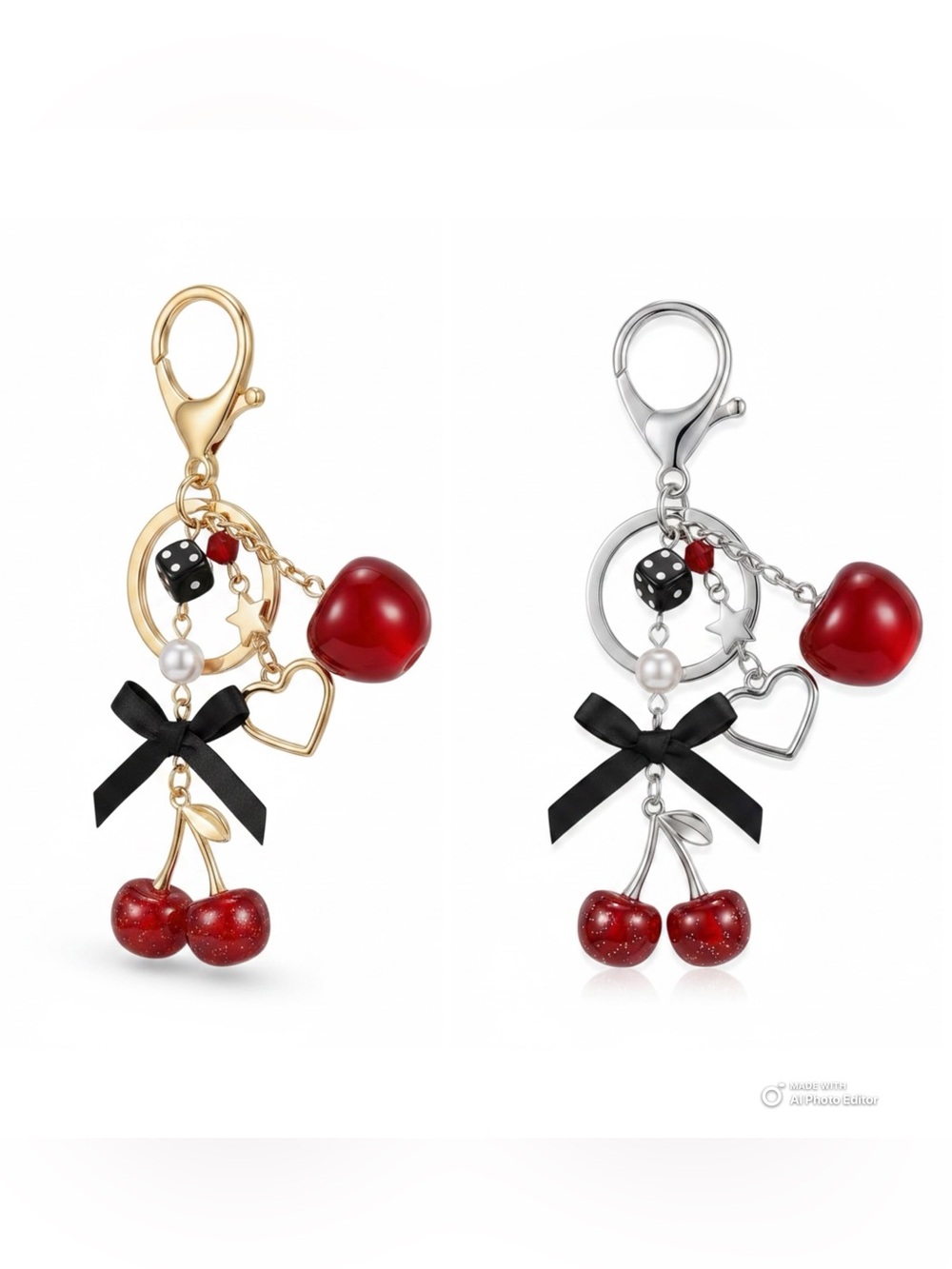 Y2K🍒Cherry Bomb Bag Charm/Key Chain